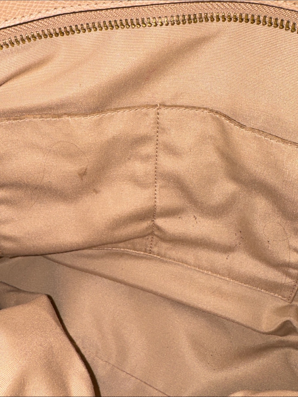 Coach Bag City Zip Tote Tan Leather Tote - Picture 10 of 17